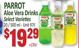 Jetro PARROT Aloe Vera Drinks offer
