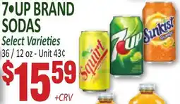 Jetro 7•UP BRAND SODAS offer
