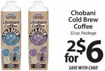 ACME Chobani Cold Brew Coffee offer