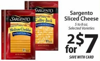 ACME Sargento Sliced Cheese offer