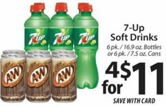 ACME 7-Up Soft Drinks offer