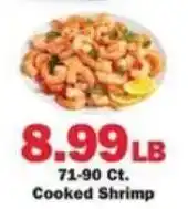 Schnucks Cooked shrimp offer