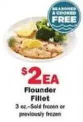 Schnucks Flounder Fillet offer