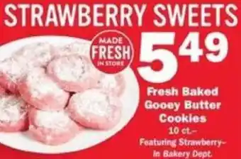 Schnucks Fresh Baked Gooey Butter Cookies offer