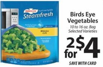 ACME Birds Eye Vegetables offer