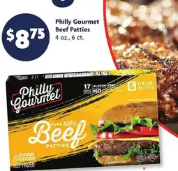 Family Dollar Philly Gourmet Beef Patties offer