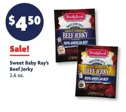 Family Dollar Sweet Baby Ray's Beef Jerky offer