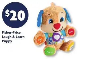 Family Dollar Fisher-Price Laugh & Learn Puppy offer