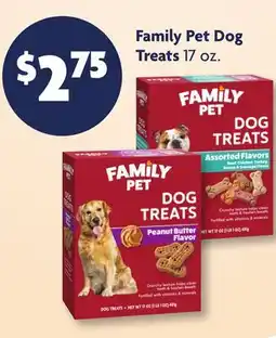 Family Dollar Family Pet Dog Treats offer