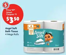 Family Dollar Angel Soft Bath Tissue offer