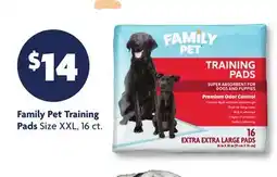 Family Dollar Family Pet Training Pads offer