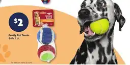 Family Dollar Family Pet Tennis Balls offer
