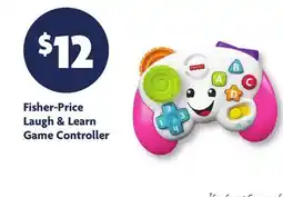 Family Dollar Fisher-Price Laugh & Learn Game Controller offer