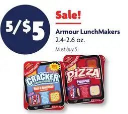 Family Dollar Armour LunchMakers offer
