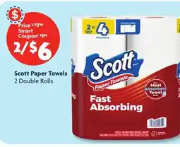 Family Dollar Scott Paper Towels offer