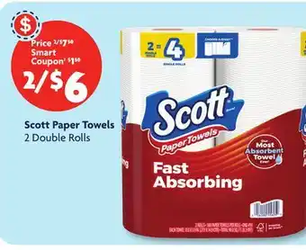 Family Dollar Scott Paper Towels offer