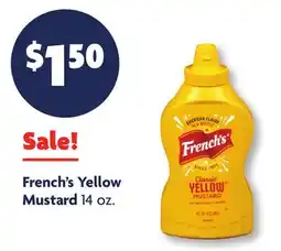 Family Dollar French's Yellow Mustard offer