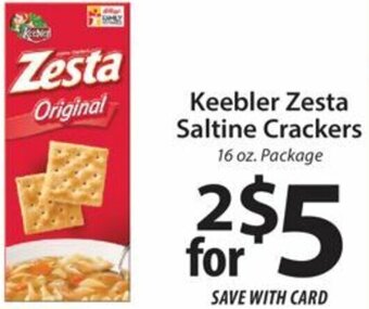 ACME Keebler Zesta Saltine Crackers offer