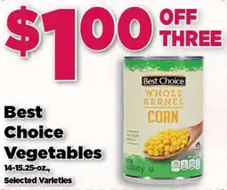 Fairplay Best Choice Vegetables offer