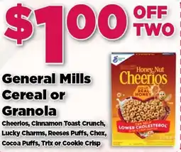 Fairplay General Mills Cereal or Granola offer