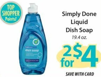 ACME Simply Done Liquid Dish Soap offer
