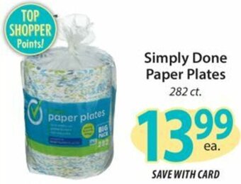 ACME Simply Done Paper Plates offer