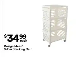 Michaels Design Ideas 3-Tier Stacking Cart offer