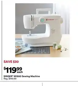 Michaels Singer M1500 Sewing Machine offer