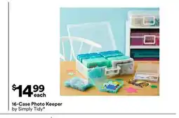 Michaels 16-Case photo Keeper by Simply Tidy offer