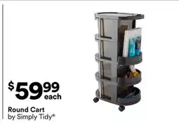 Michaels Round Cart by Simply Tidy offer