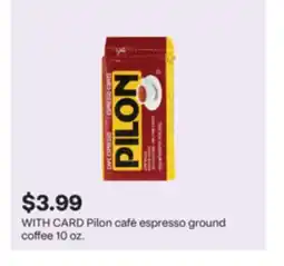 CVS Pilon café espresso ground coffee offer