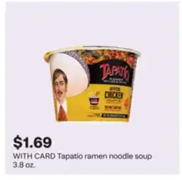 CVS Tapatío ramen noodle soup offer