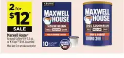 Dollar General Maxwell House Ground offer