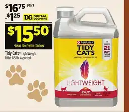 Dollar General Tidy Cats LightWeight Litter offer