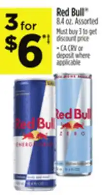 Dollar General Red Bull offer