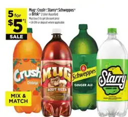 Dollar General Mug , Crush , Starry TM, Schweppes or Brisk offer