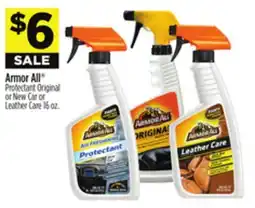 Dollar General Armor All Protectant Original or New Car or Leather Care offer