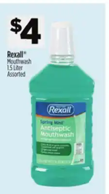 Dollar General Rexall Mouthwash offer