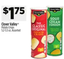 Dollar General Clover Valley Potato Crisps offer