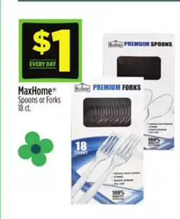 Dollar General MaxHome Spoons or Forks offer