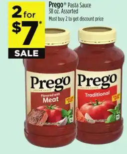 Dollar General Prego Pasta Sauce offer