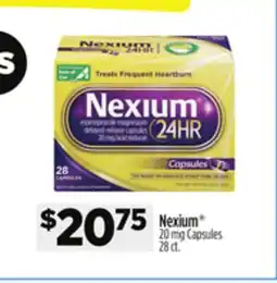 Dollar General Nexium 20 mg Capsules offer