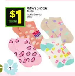 Dollar General Mother's Day Socks offer