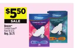 Dollar General Breeze Comfort Foam TM offer