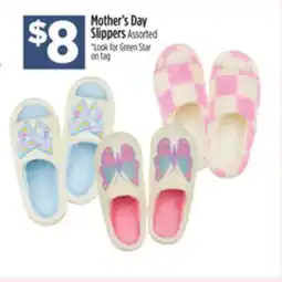Dollar General Mother's Day Slippers offer