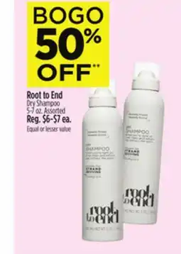 Dollar General Root to End Dry Shampoo offer