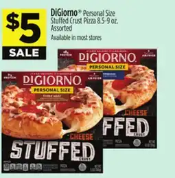 Dollar General DiGiorno Personal Size Stuffed Crust Pizza offer