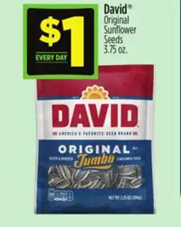 Dollar General David Original Sunflower Seeds offer