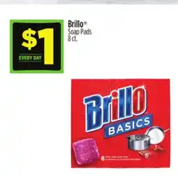 Dollar General Brillo Soap Pads offer