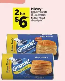 Dollar General Pillsbury Grands! Biscuits offer